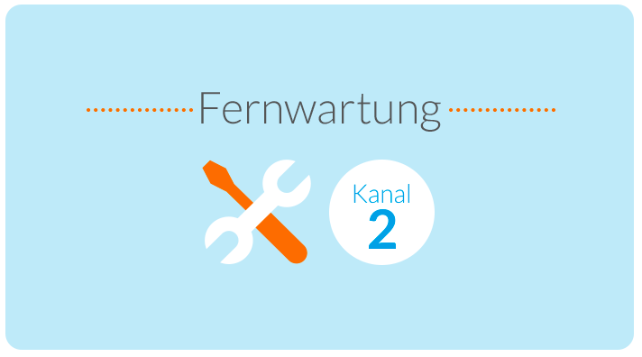 Fernwartung Kanal 2